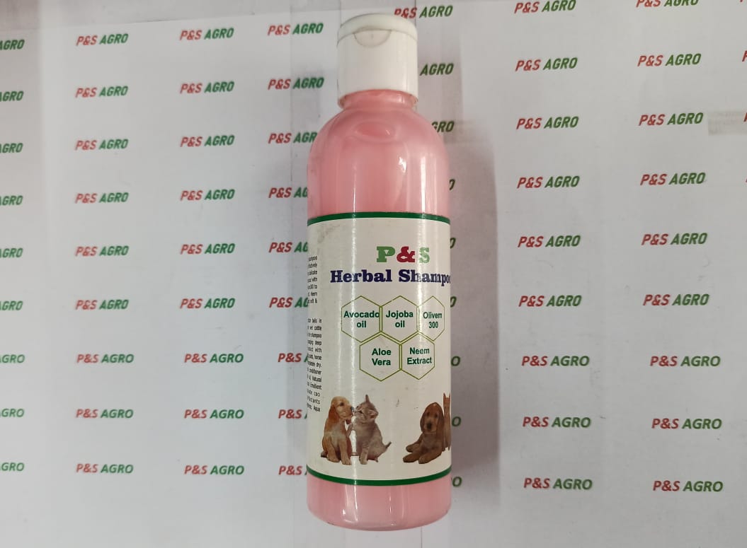 Herbal shampoo for dogs and cats 